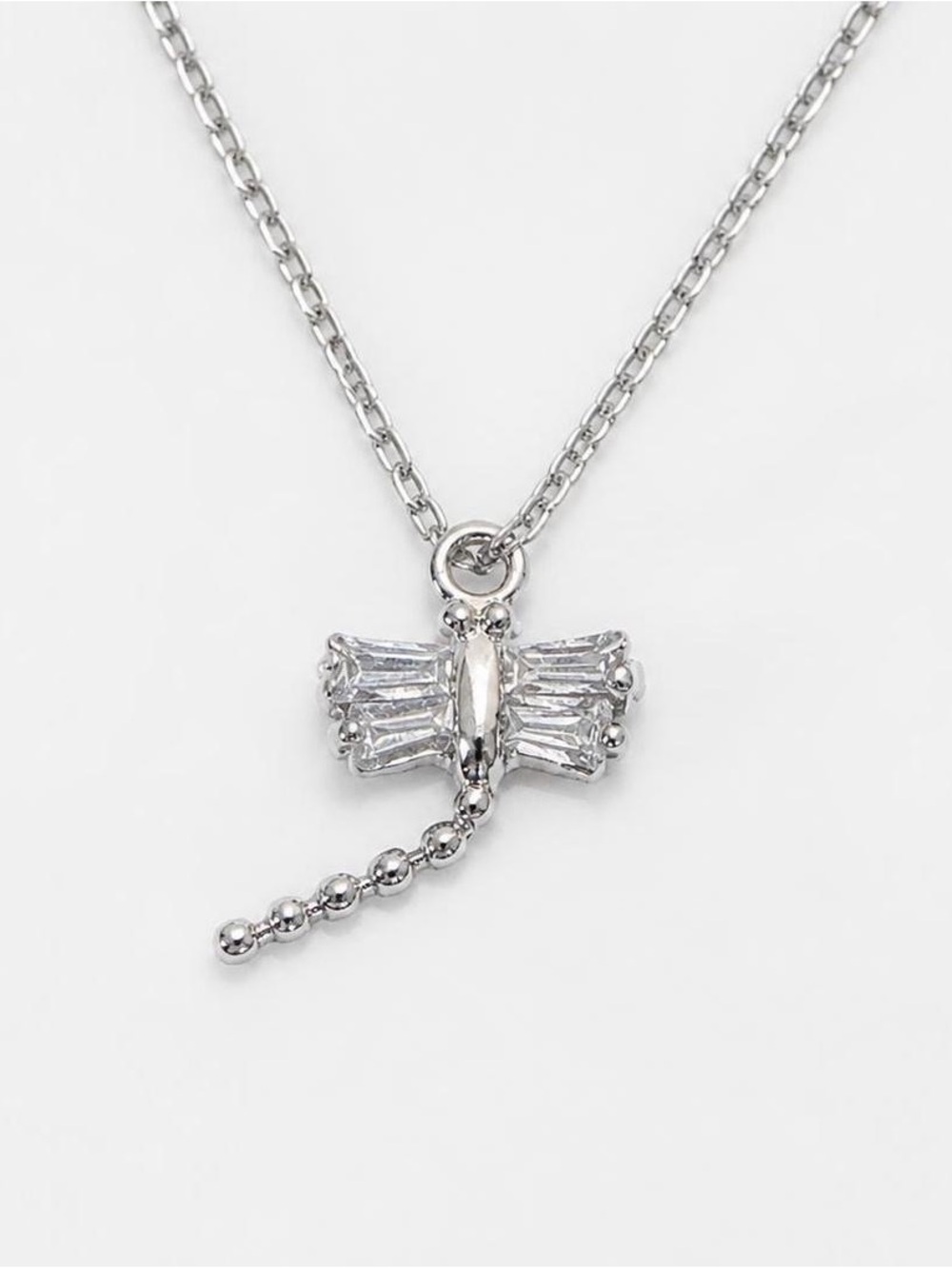 Silver Dragonfly Pendant - Elegant Women’s Jewelry